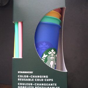 Starbucks Other - STARBUCKS Color Changing Cold Cups-Unopened Starbucks Other - STARBUCKS Color Changing Cold Cups-Unopened